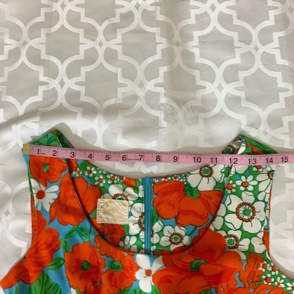 Concept 70’s‎ Vintage Floral Maxi Dress - Picture 14 of 16